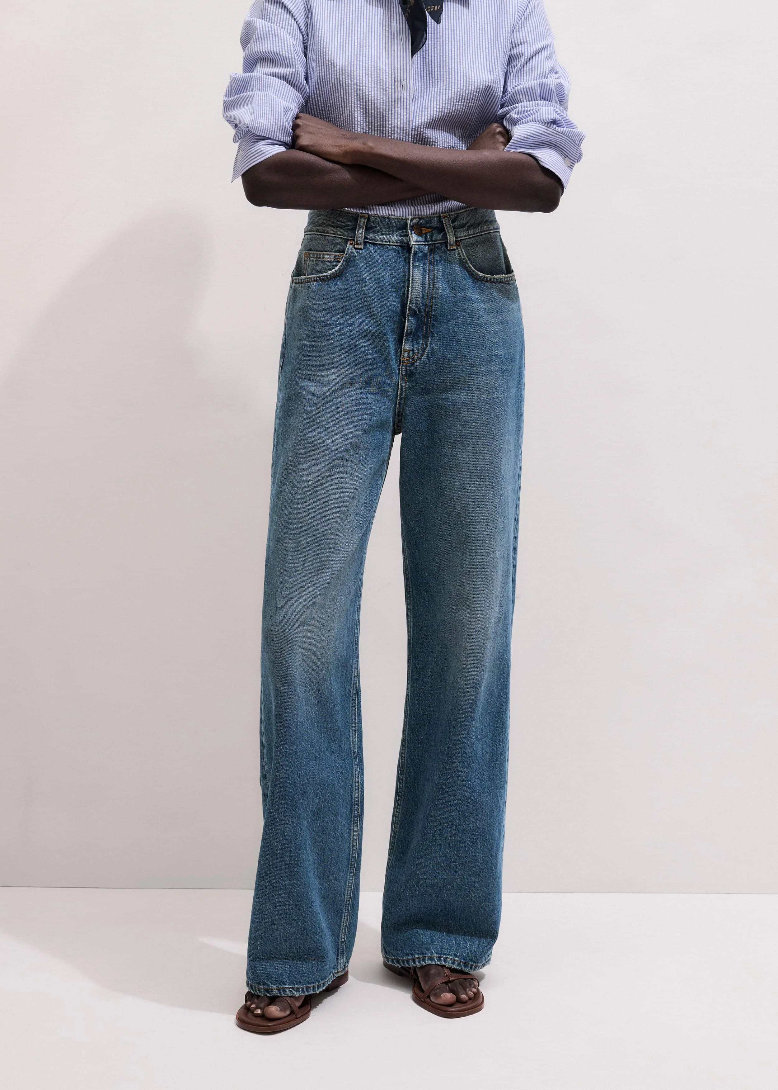 Ultra High Straight Jean - 1