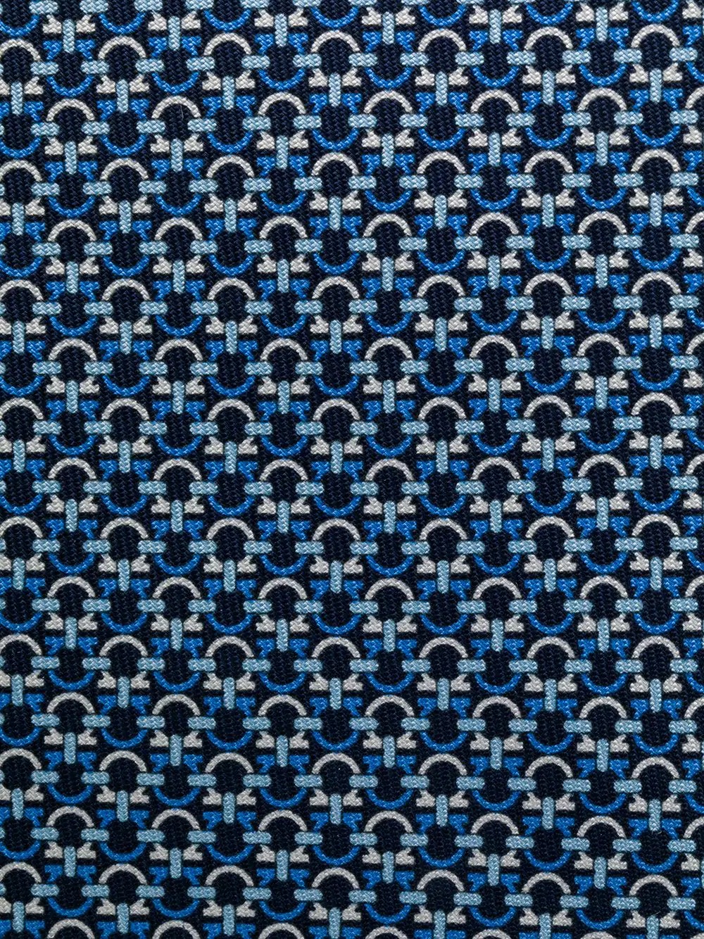 monogram print tie - 2