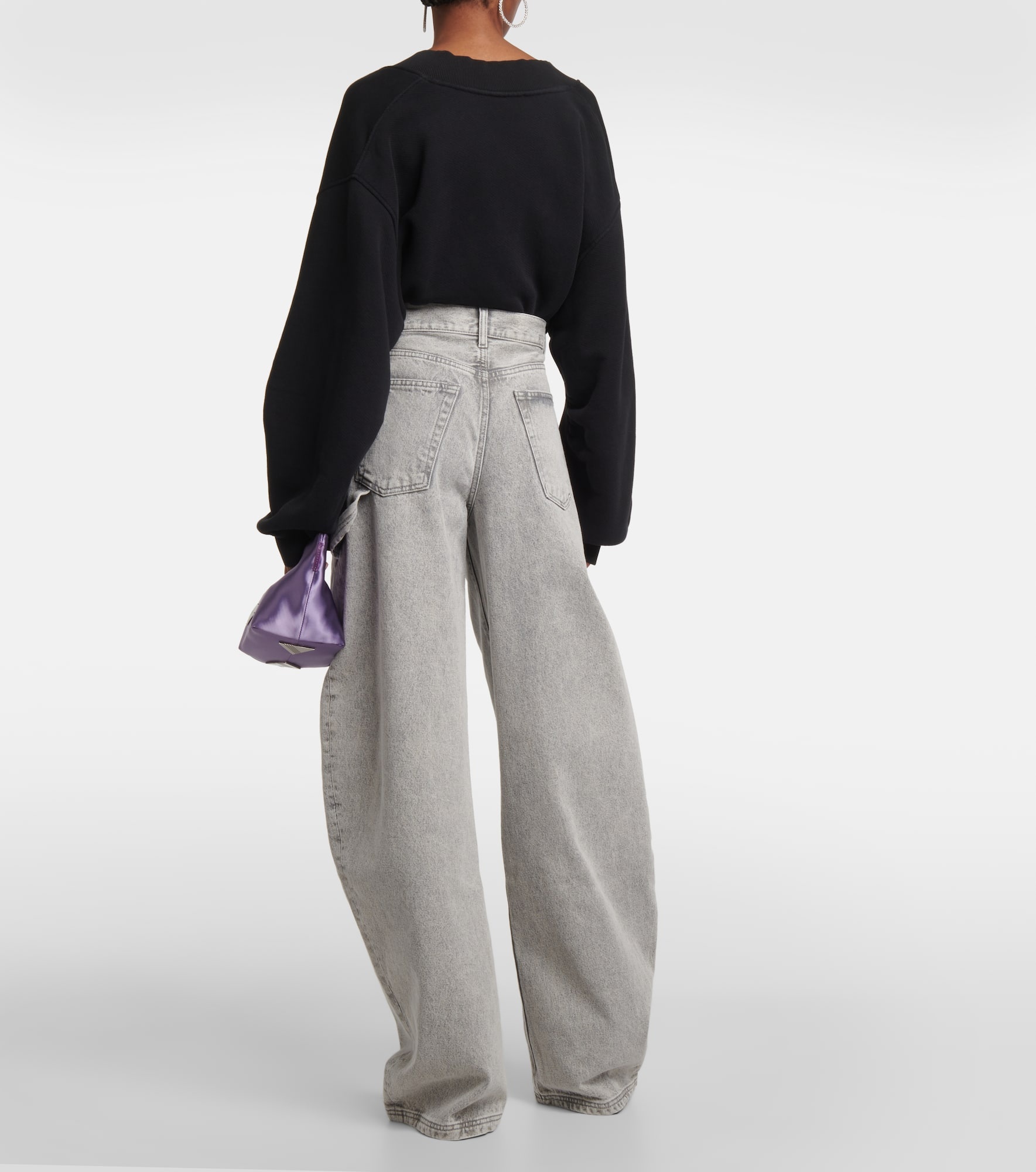 Effie mid-rise barrel-leg jeans - 3