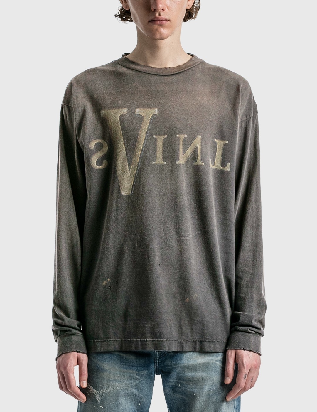 SAINT M×××××× SAINT MICHAEL X VLONE MARIA LONG SLEEVE T-SHIRT