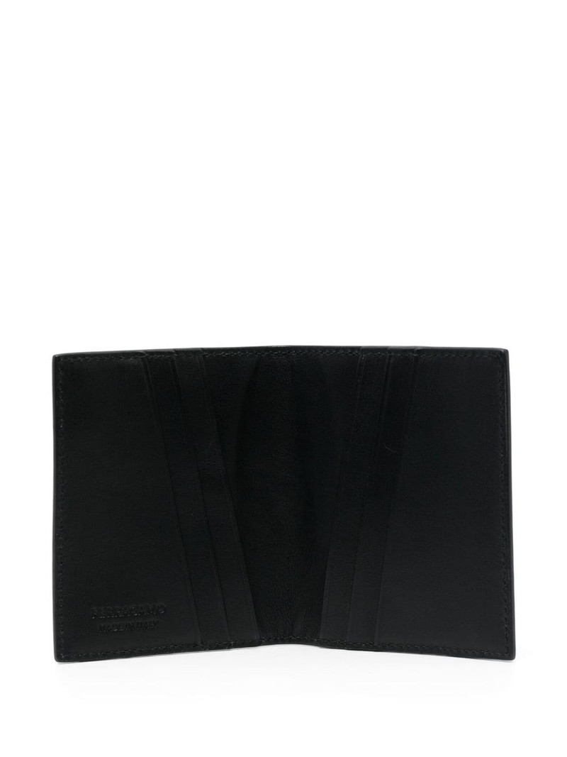 logo-debossed bi-fold leather wallet 3
