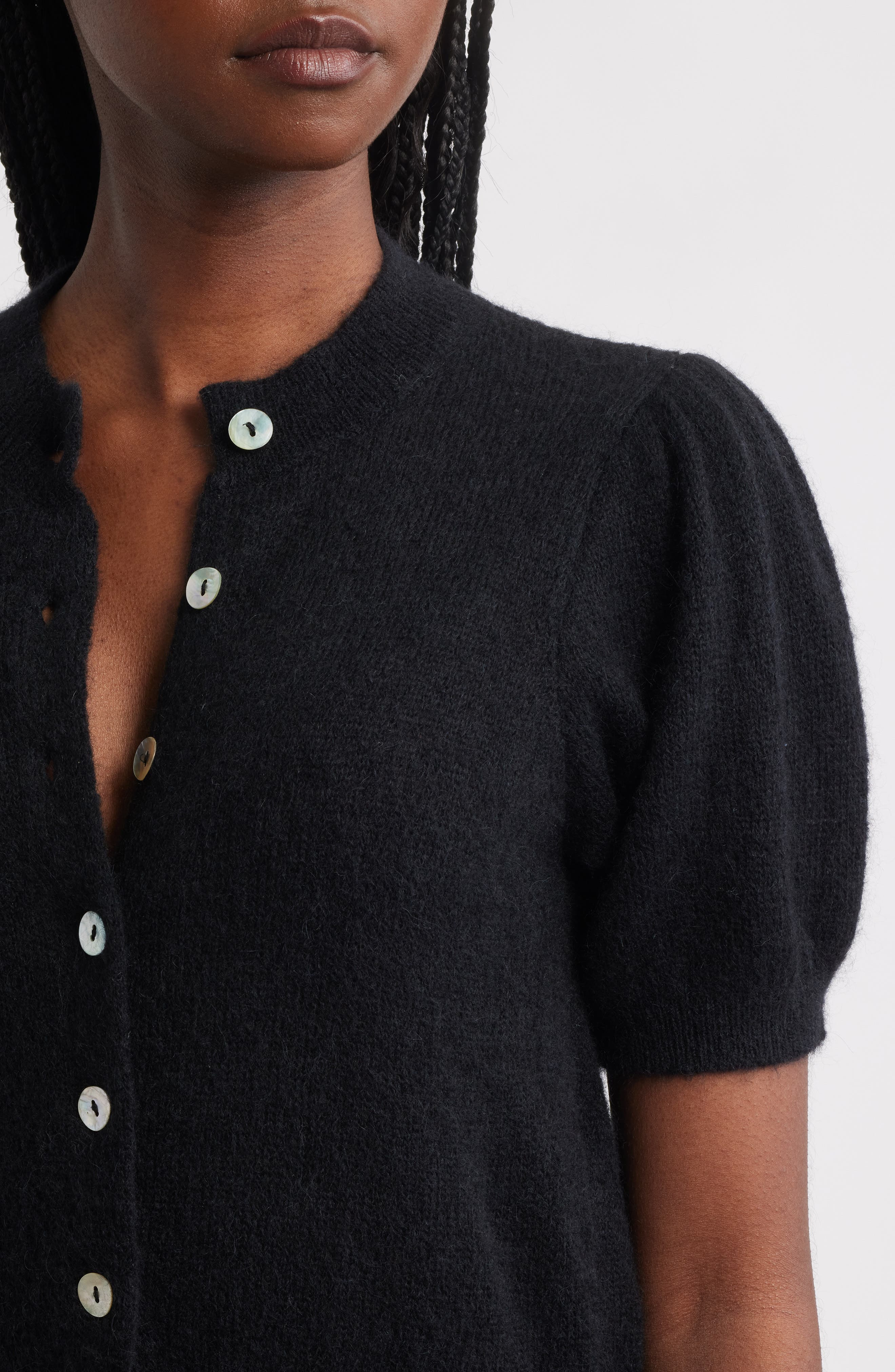 DÔEN Anisa Cardigan in Black at Nordstrom - 4