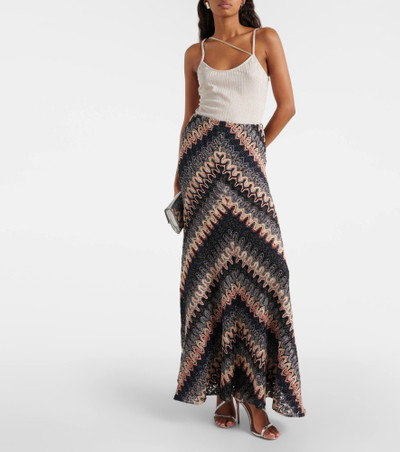 Missoni Knitted cotton-blend tank top outlook