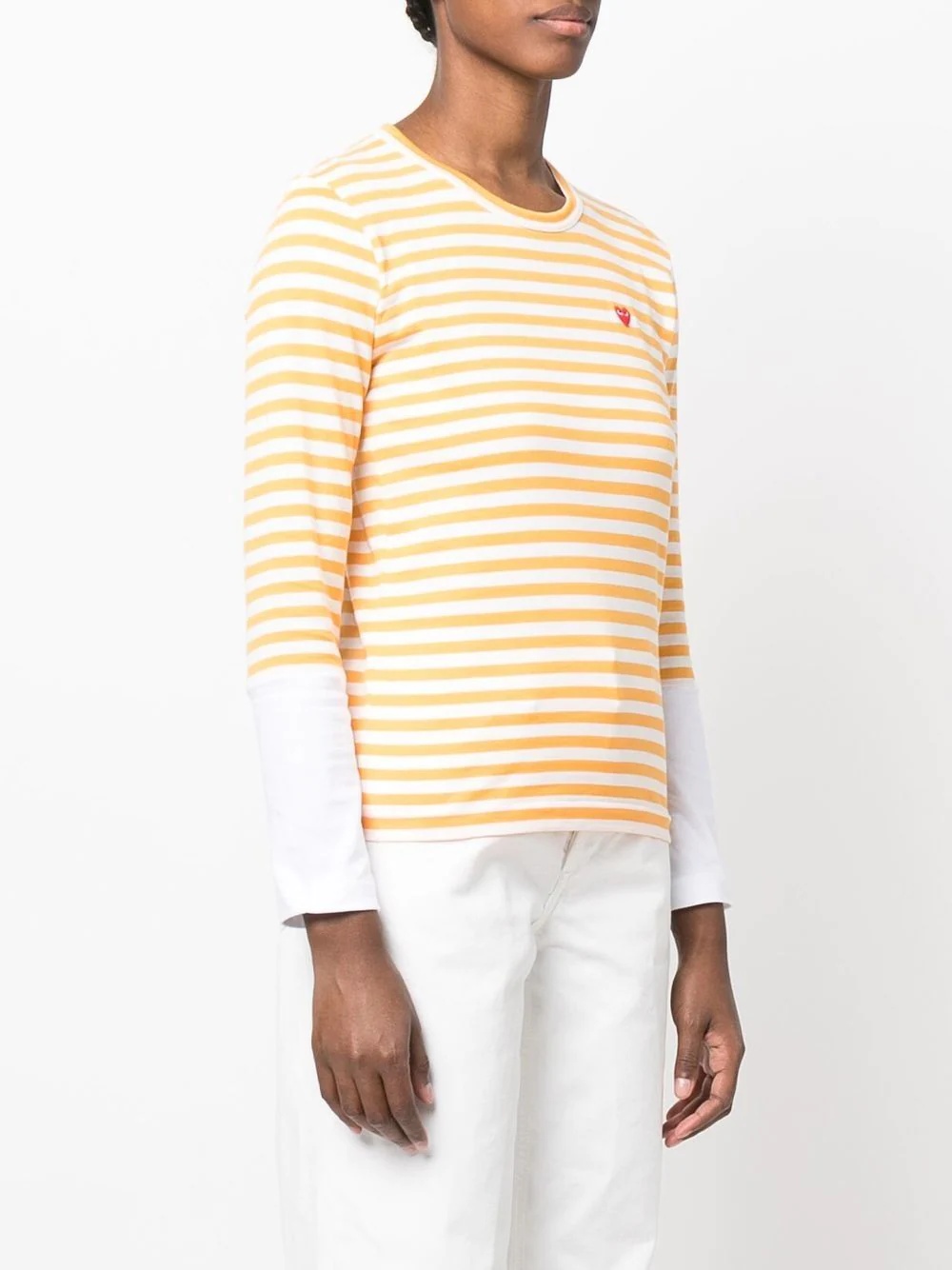 striped long-sleeve T-shirt - 3