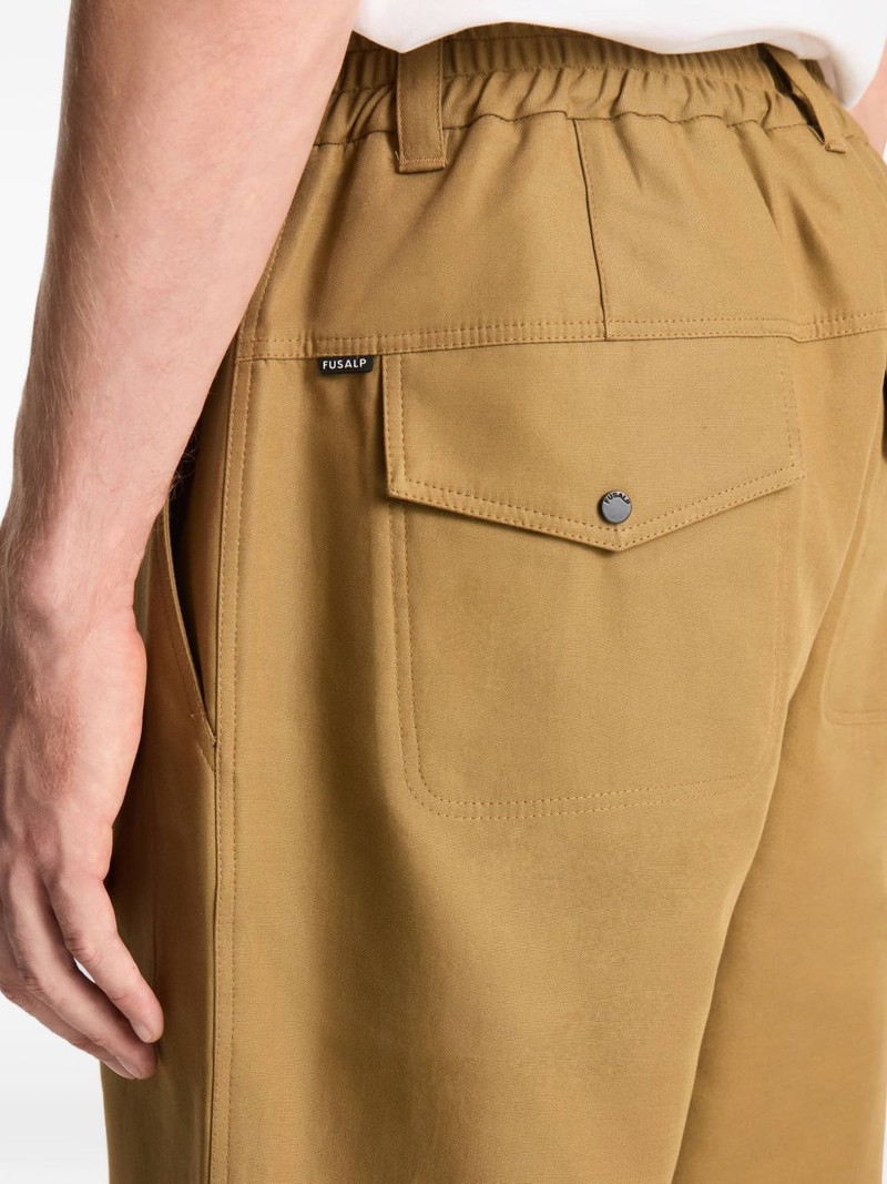 Laukol elasticated-waist straight-leg trousers 5