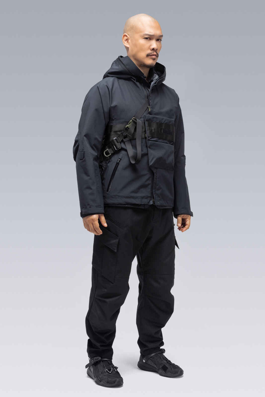 J79TS-GT 3L Gore-Tex Pro Tec Sys Interops Jacket Black - 38