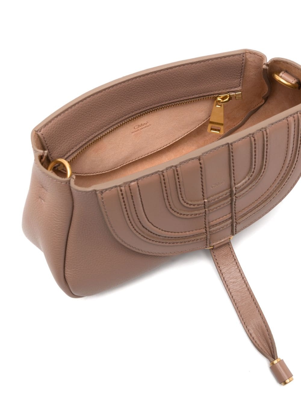 Marcie leather shoulder bag - 5