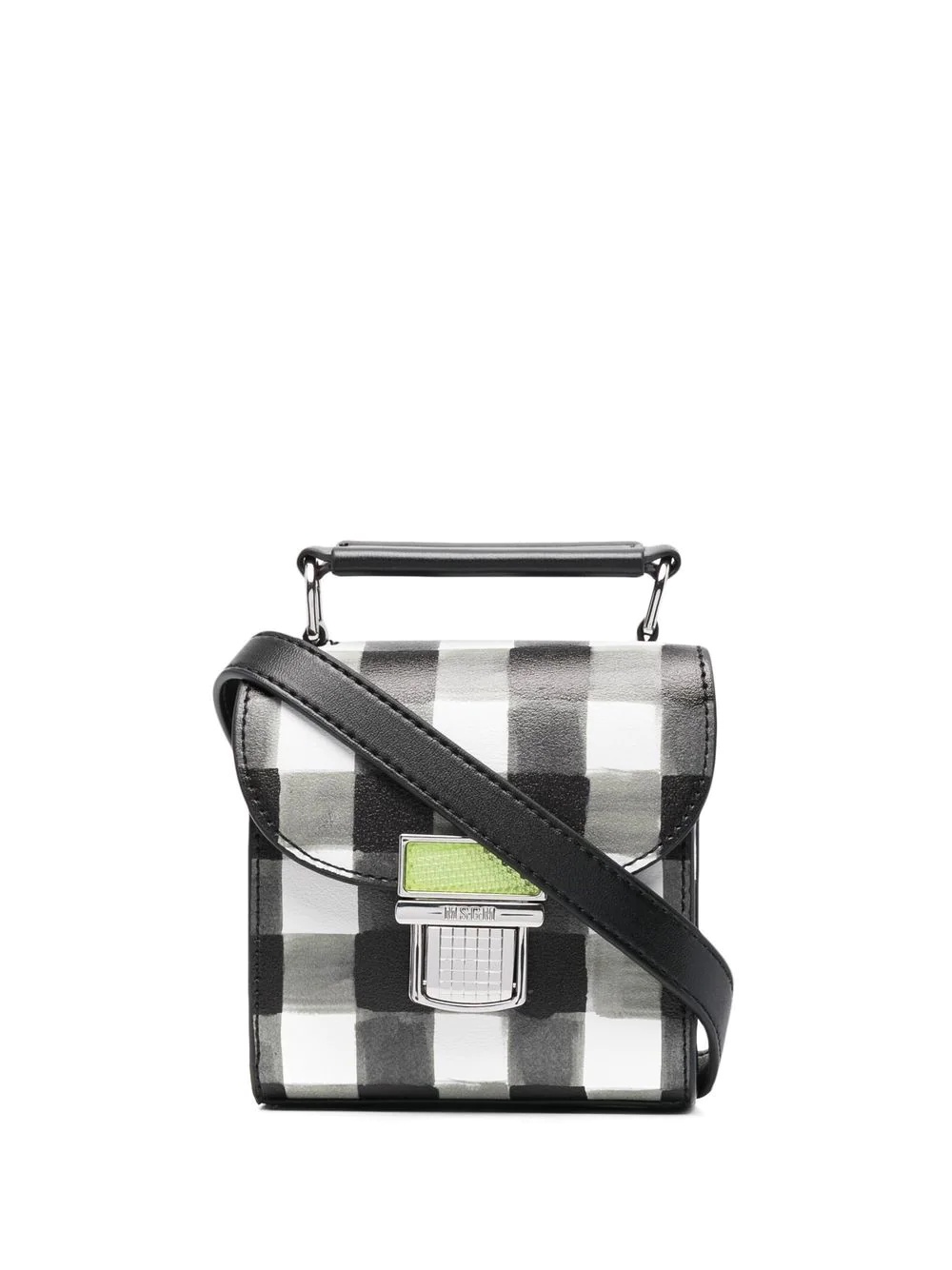 Iconic gingham-check mini tote - 1