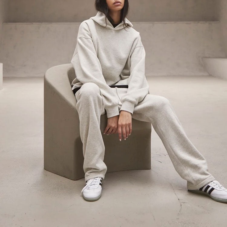 Fear of God Essentials SS22 Relaxed Sweatpants 'Light Oatmeal' FOG-SS22-604 - 4