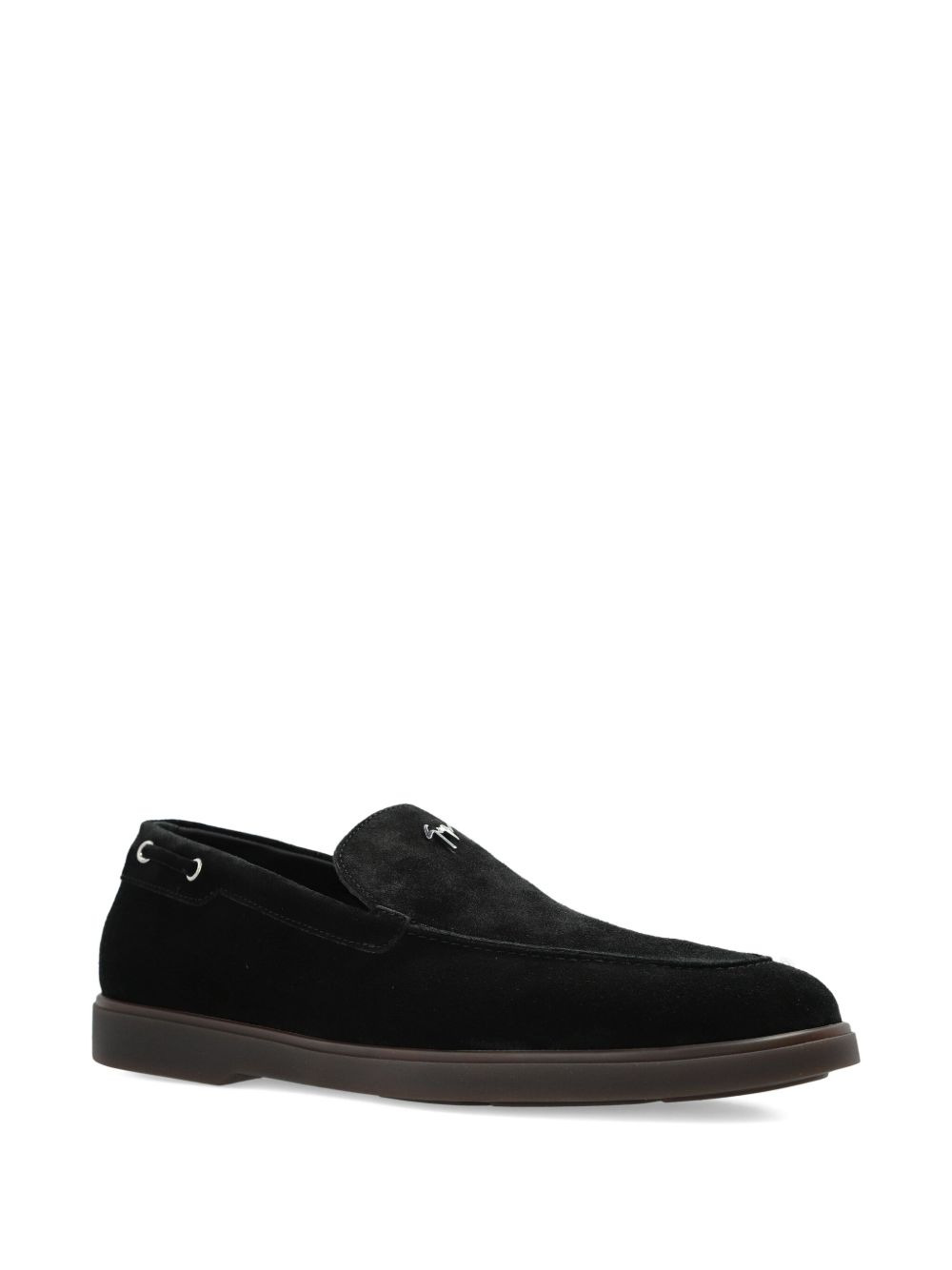 logo-plaque loafers - 2