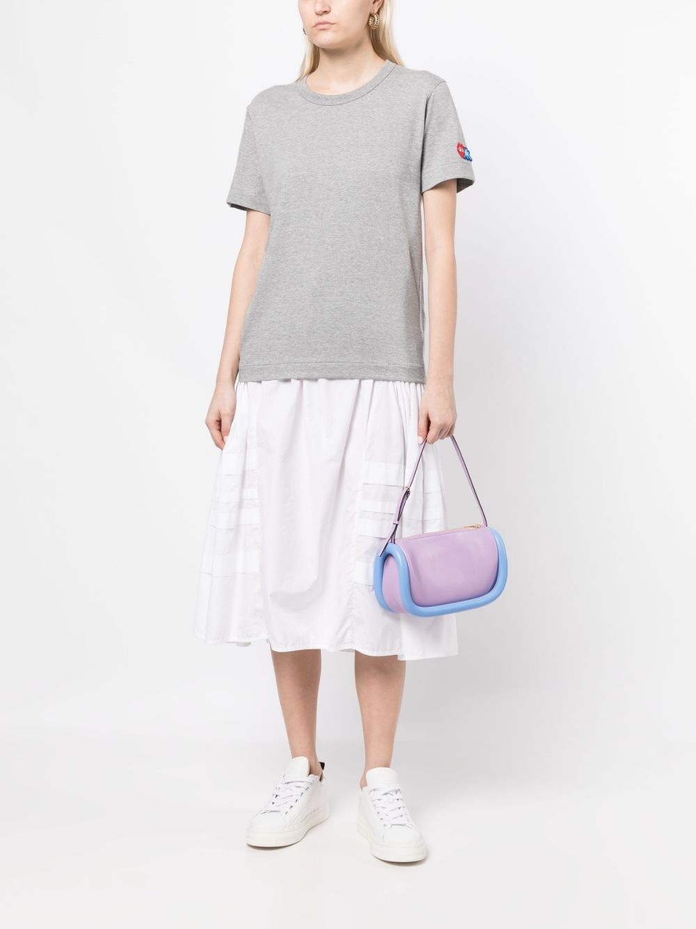 round-neck cotton T-shirt - 2