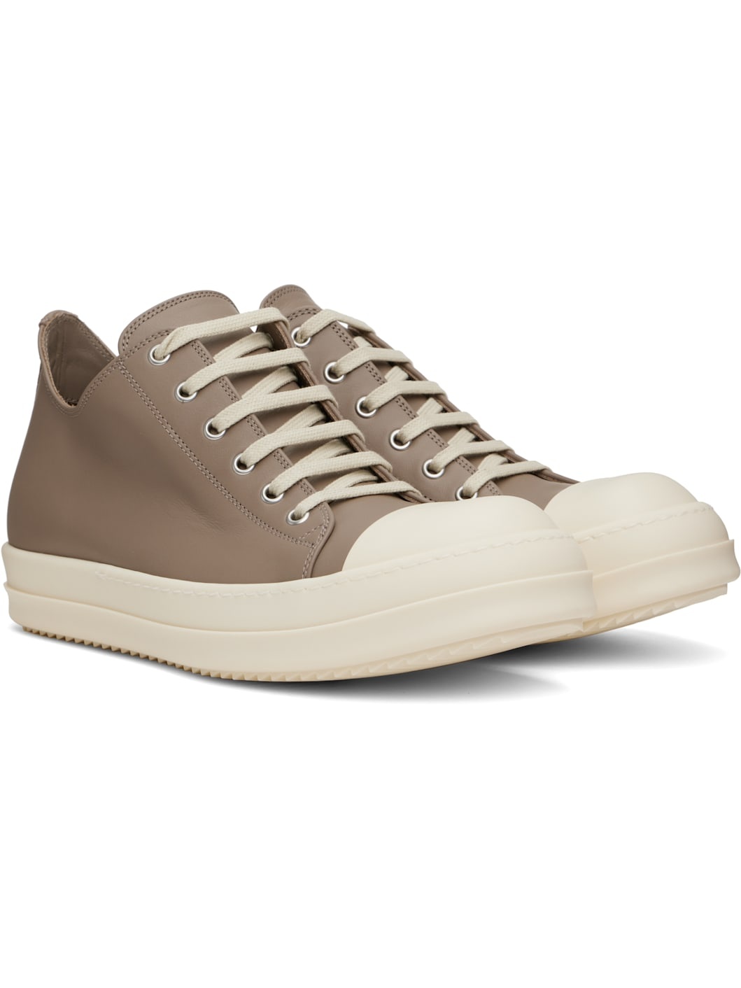 Taupe Hollywood Low Sneaks Sneakers - 4