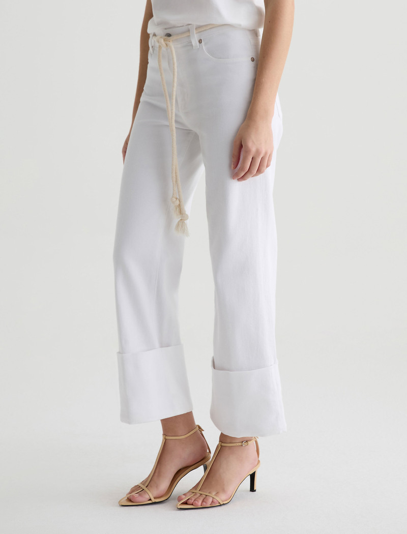 Saige Wide Leg Crop Jean 5