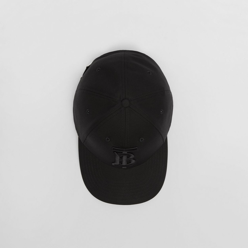 Monogram Motif Cotton Gabardine Baseball Cap 6