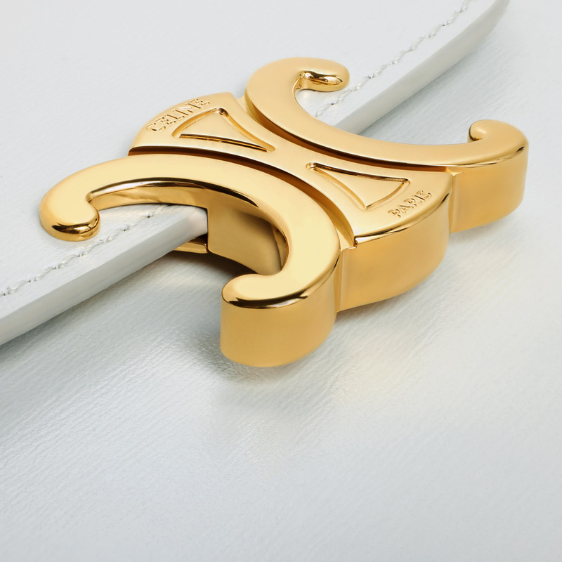 Small Wallet TRIOMPHE in Shiny calfskin 5