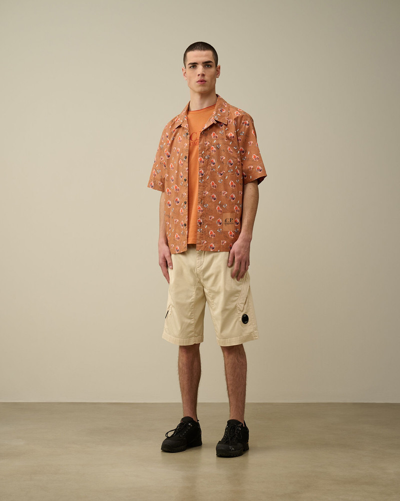 Stretch Sateen Utility Shorts 6