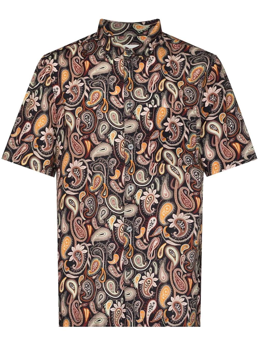 paisley-print Lyocell shirt - 1