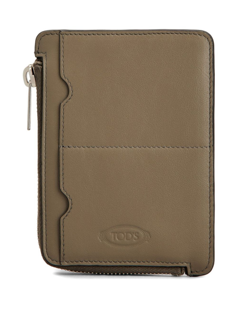 Tod's leather wallet outlook