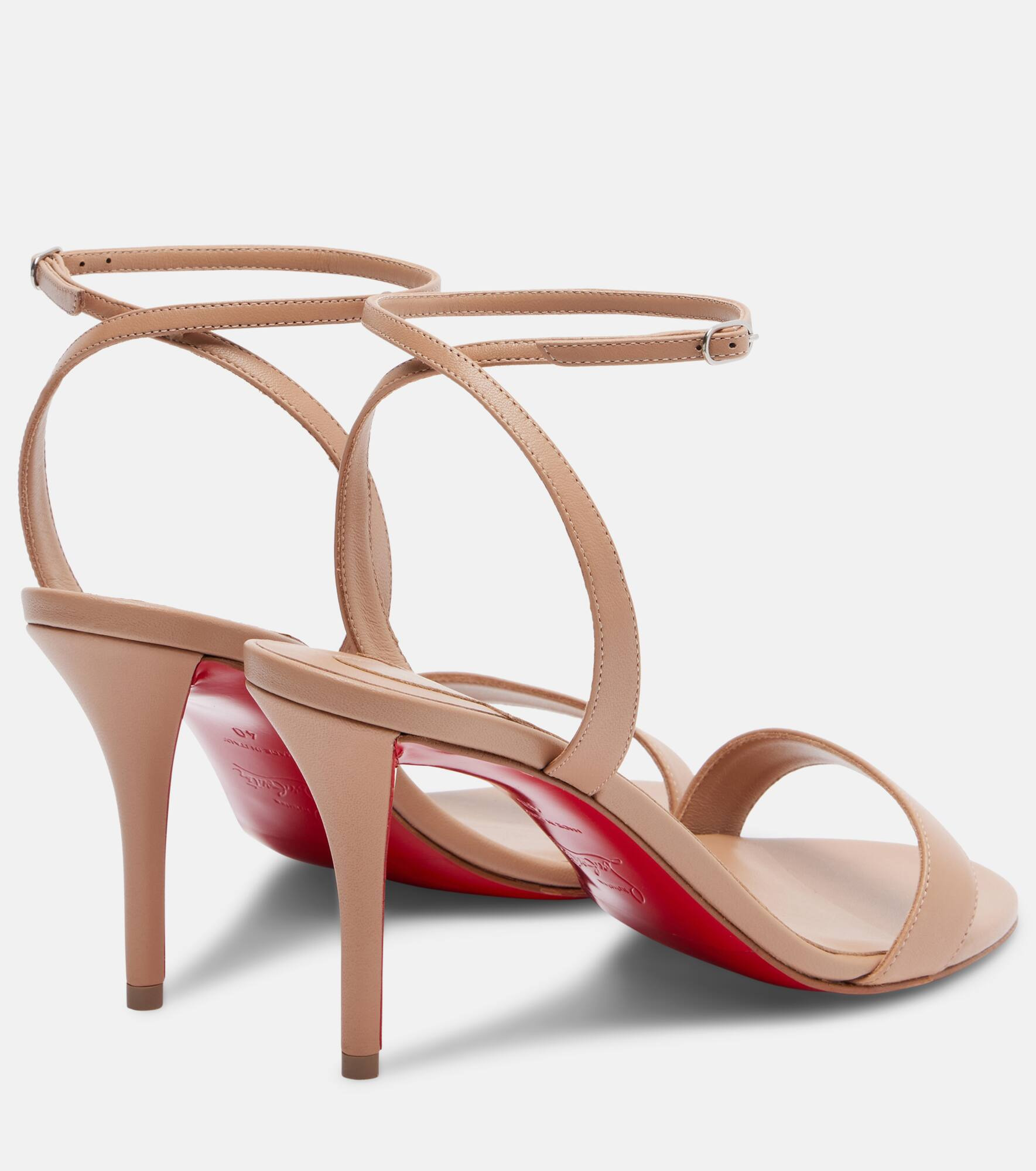Miss Z 80 leather sandals - 2