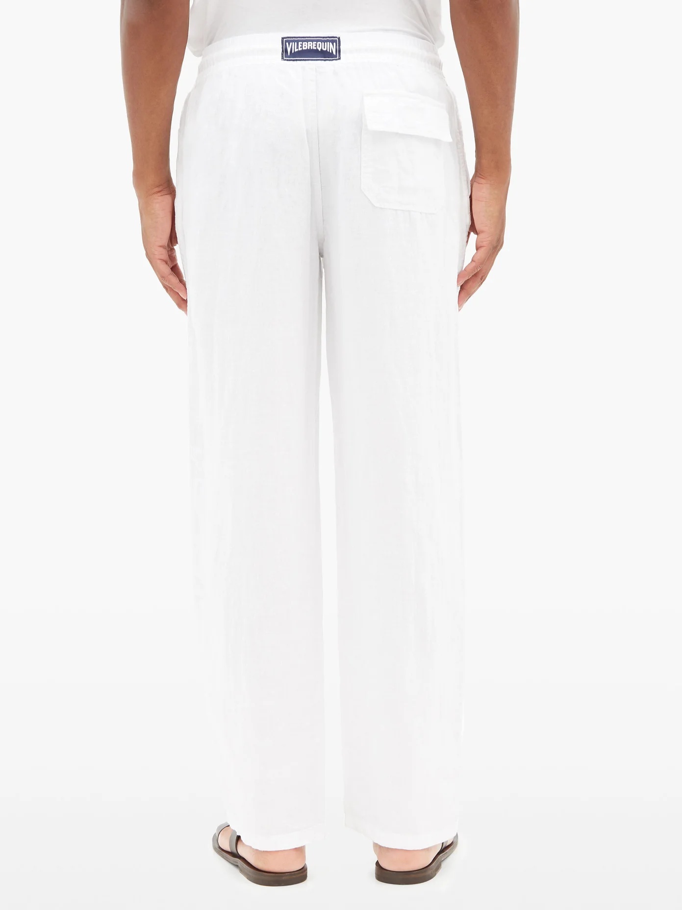 Relaxed linen trousers - 5