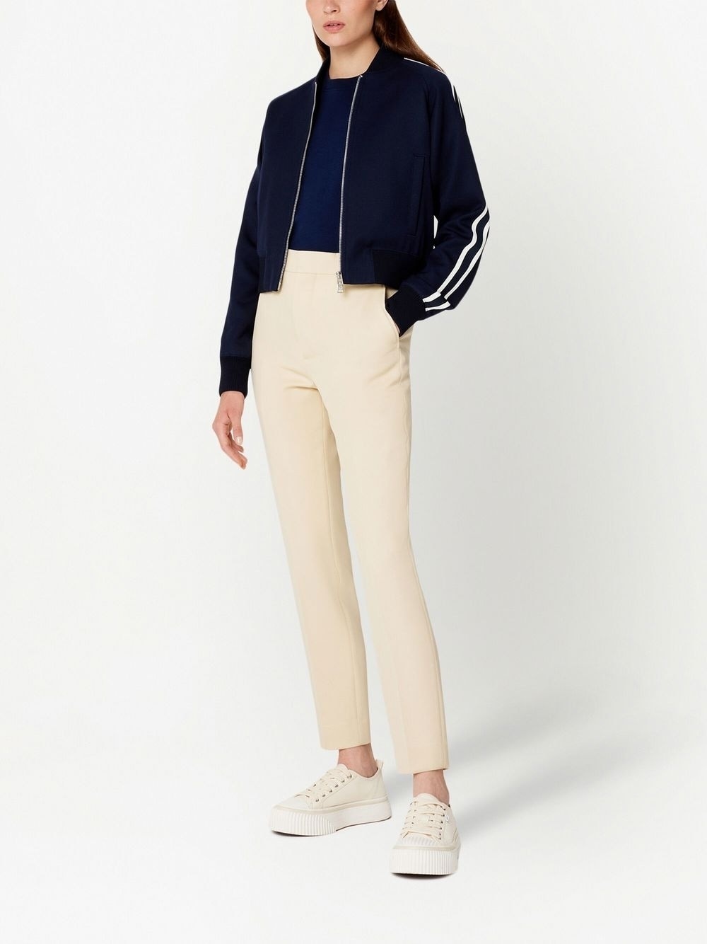 high-waist tailored trousers - 2