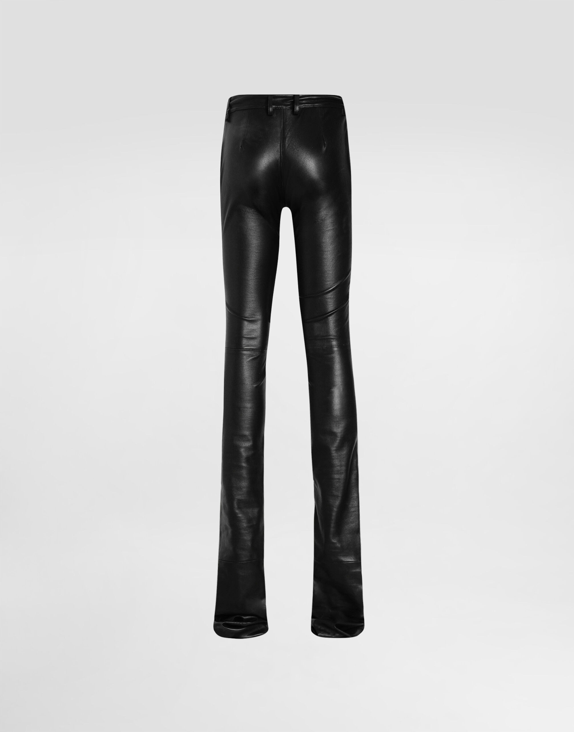 Stretch nappa leather trousers - 7