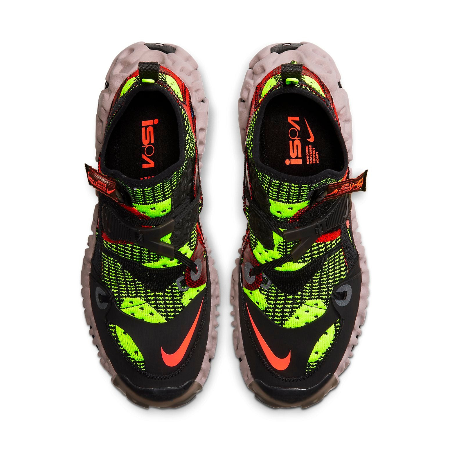 Nike ISPA OverReact Flyknit 'Crimson Volt' CD9664-001 - 4
