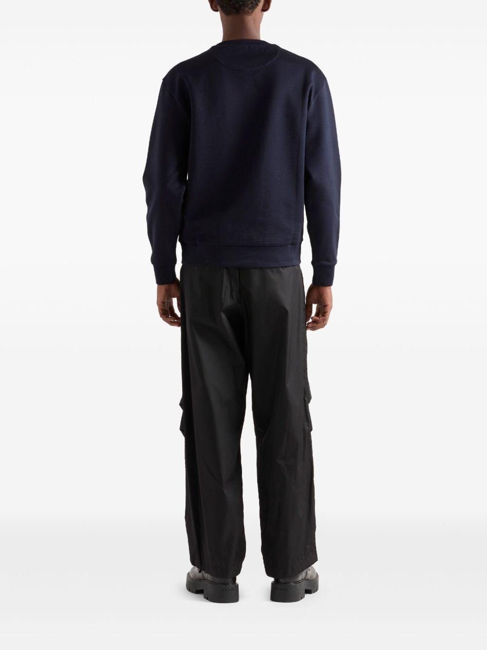 triangle-logo sweatshirt - 3