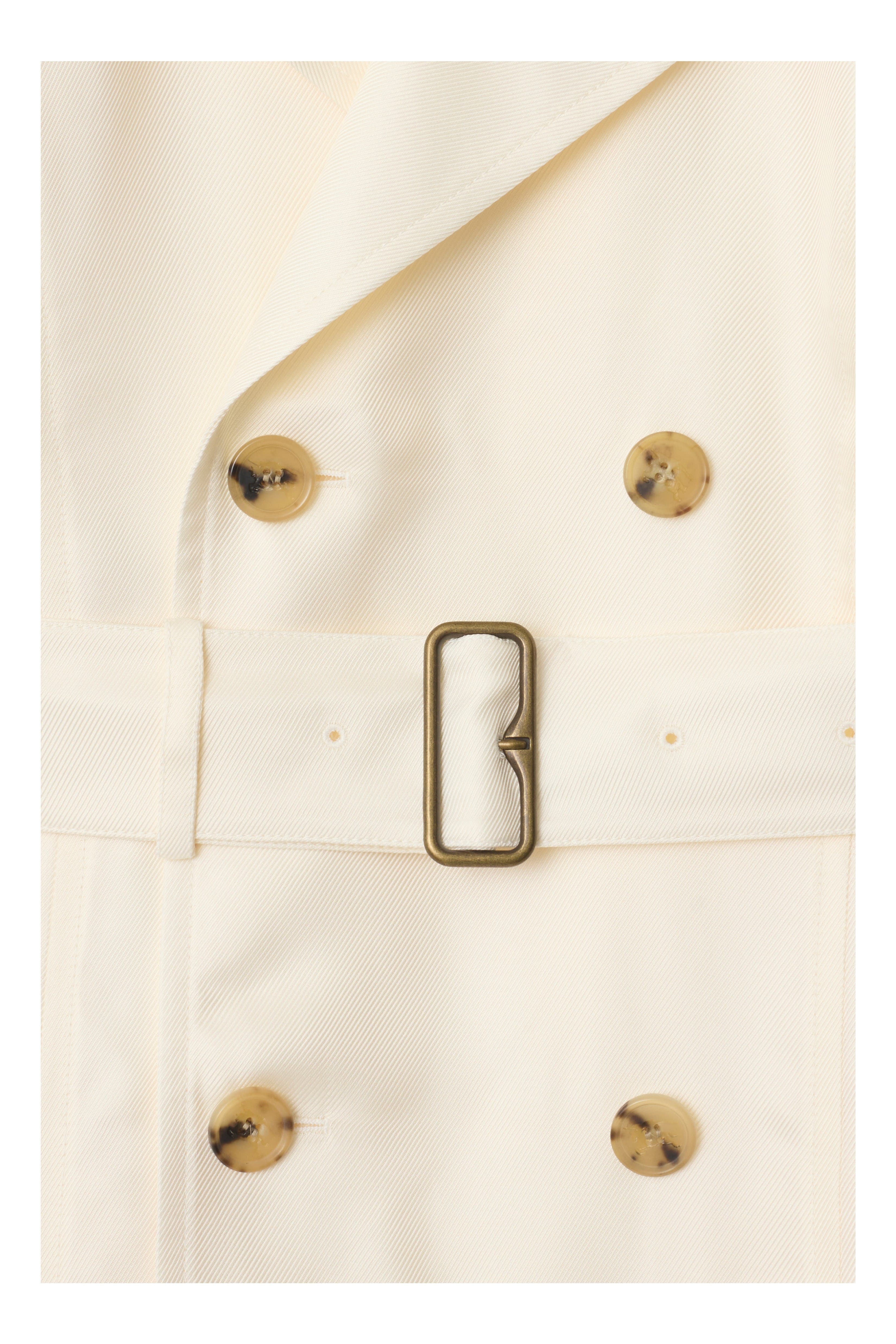 burberry Viscose Trench Dress in Pelican at Nordstrom - 5