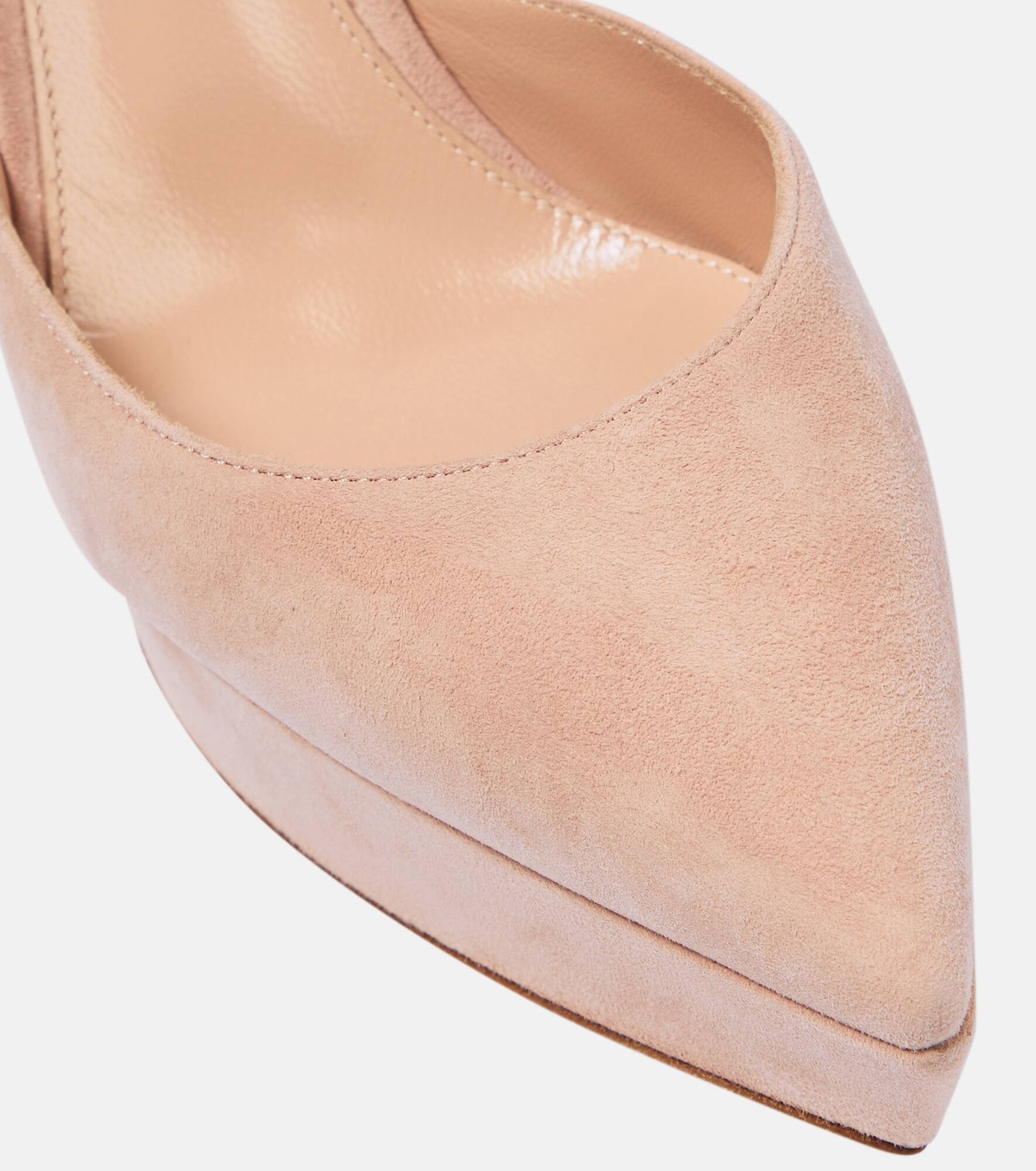 Vertigo suede platform pumps - 6
