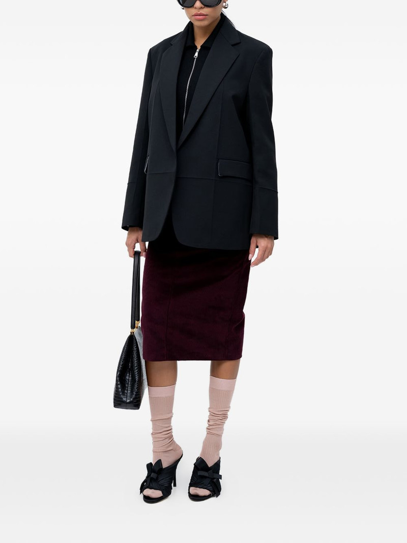 N°21 notched-lapel blazer outlook