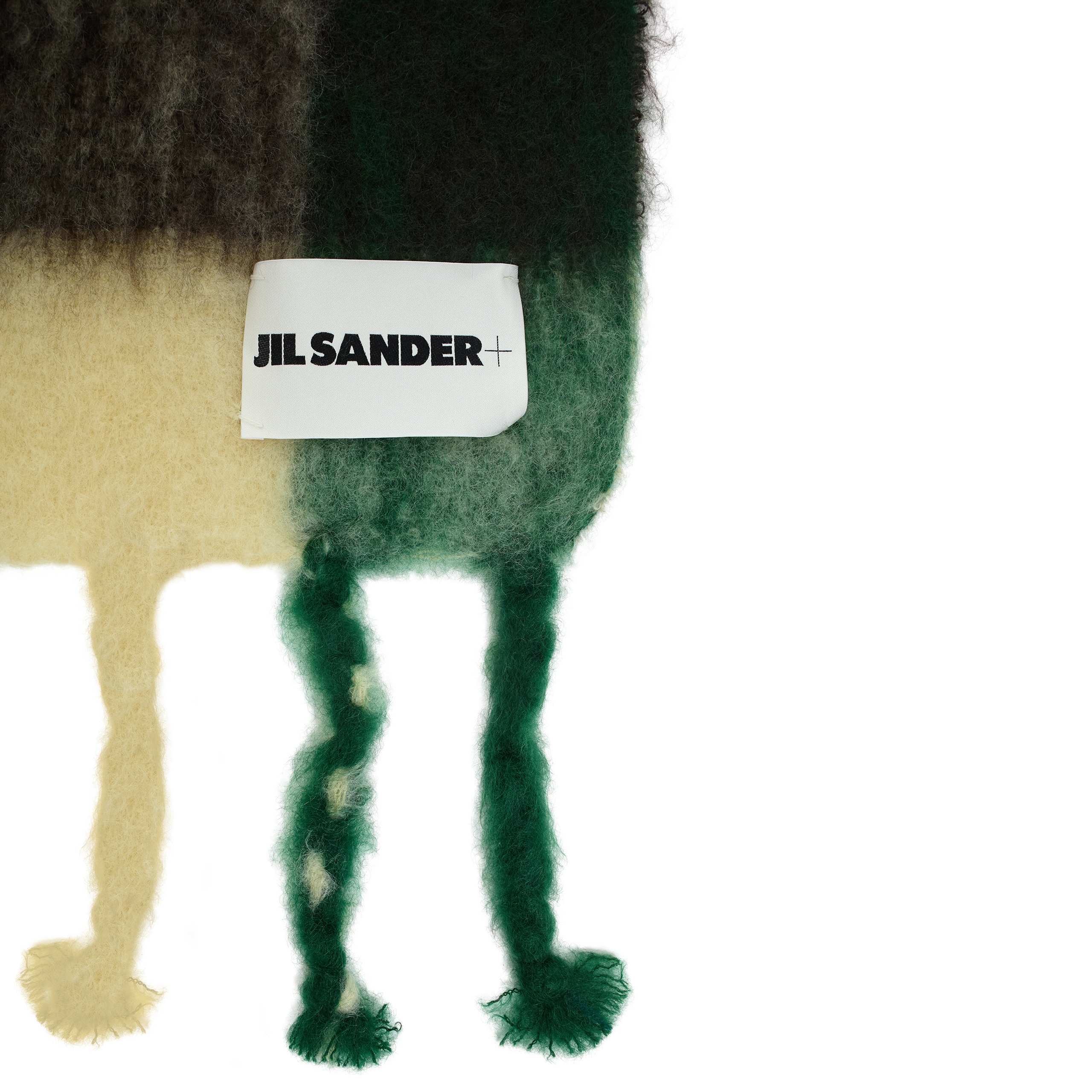 COMBINATION MOHAIR SCARF - 4