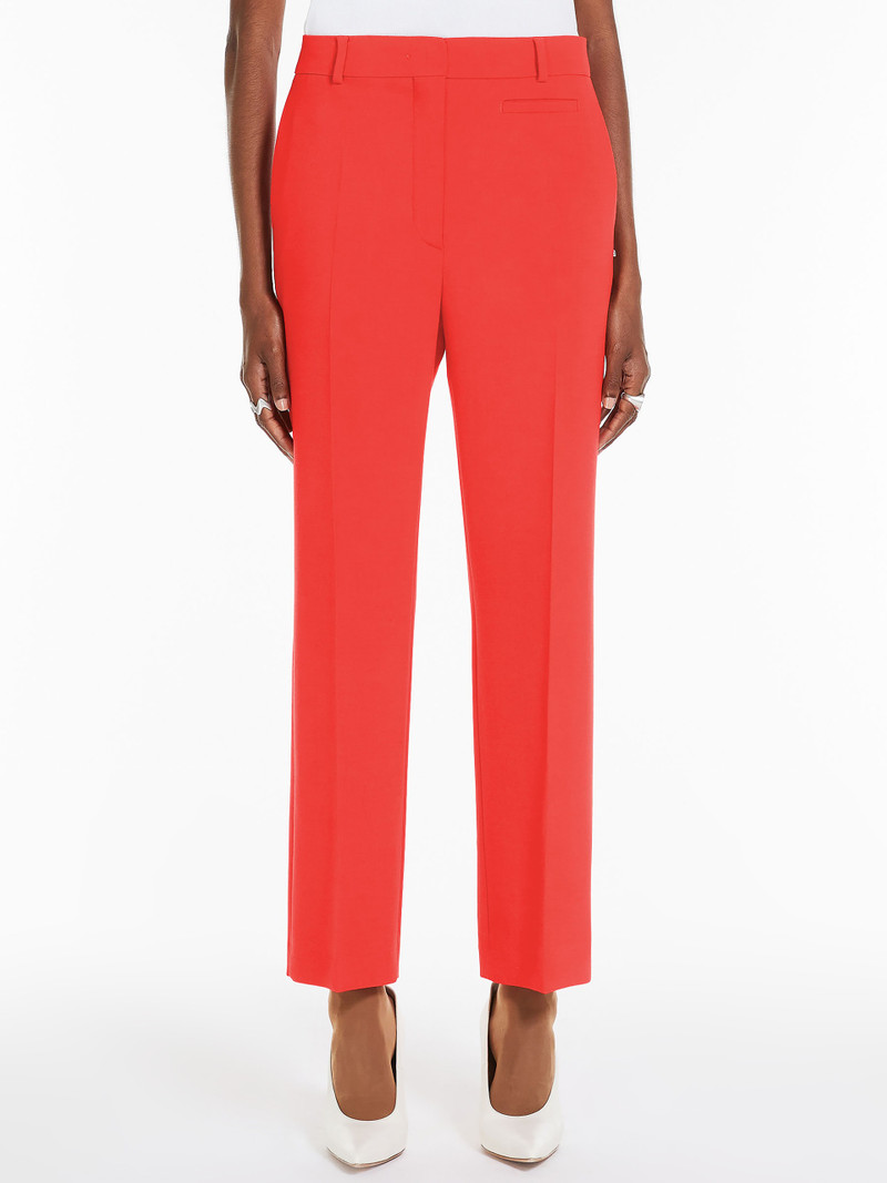 ROMAGNA Slim-fit stretch wool trousers 3