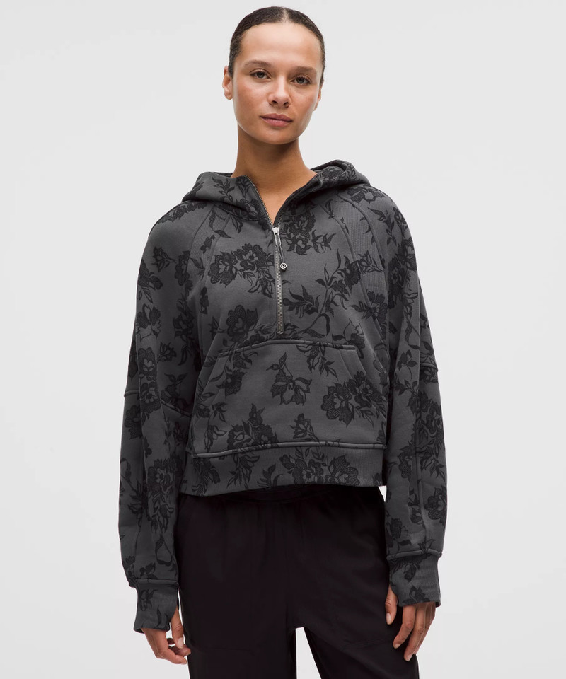 Scuba Oversized Half-Zip Hoodie 1