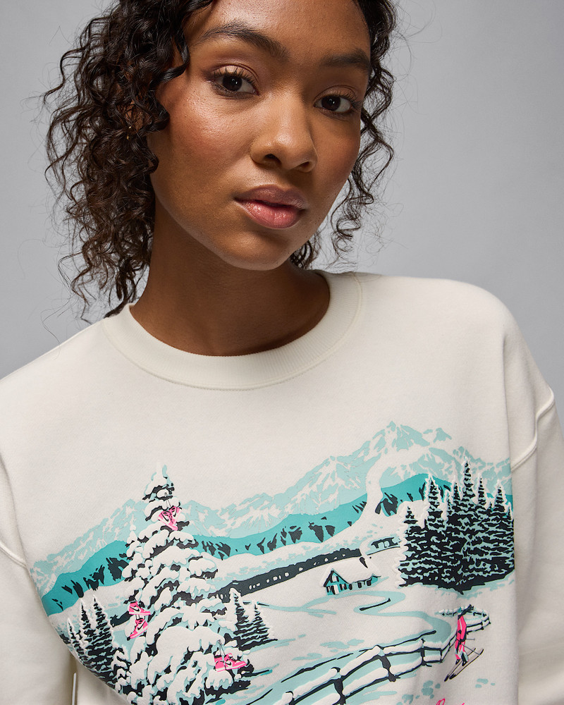 Jordan Brooklyn Fleece Women's Crew-Neck Sweatshirt 3