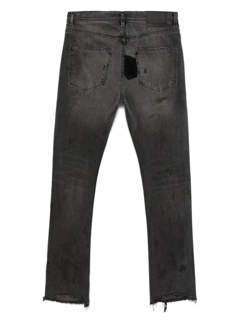 Enfants Riches Déprimés patchwork flared jeans outlook