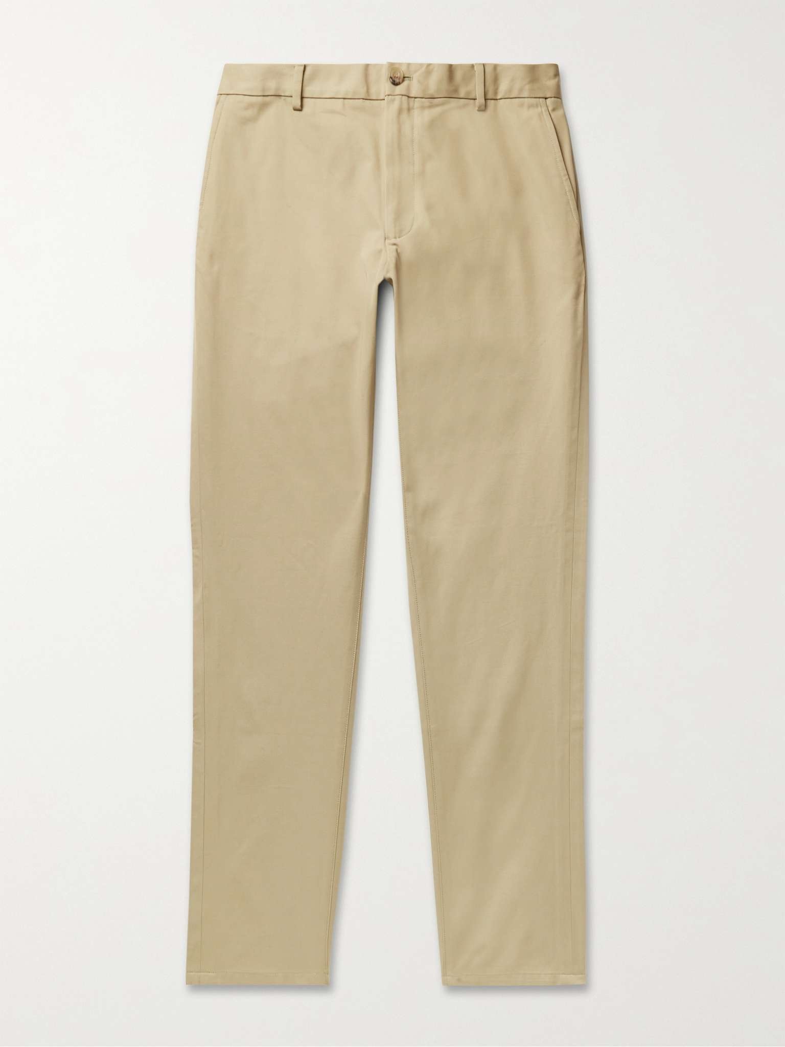 Slim-Fit Cotton-Twill Chinos - 1