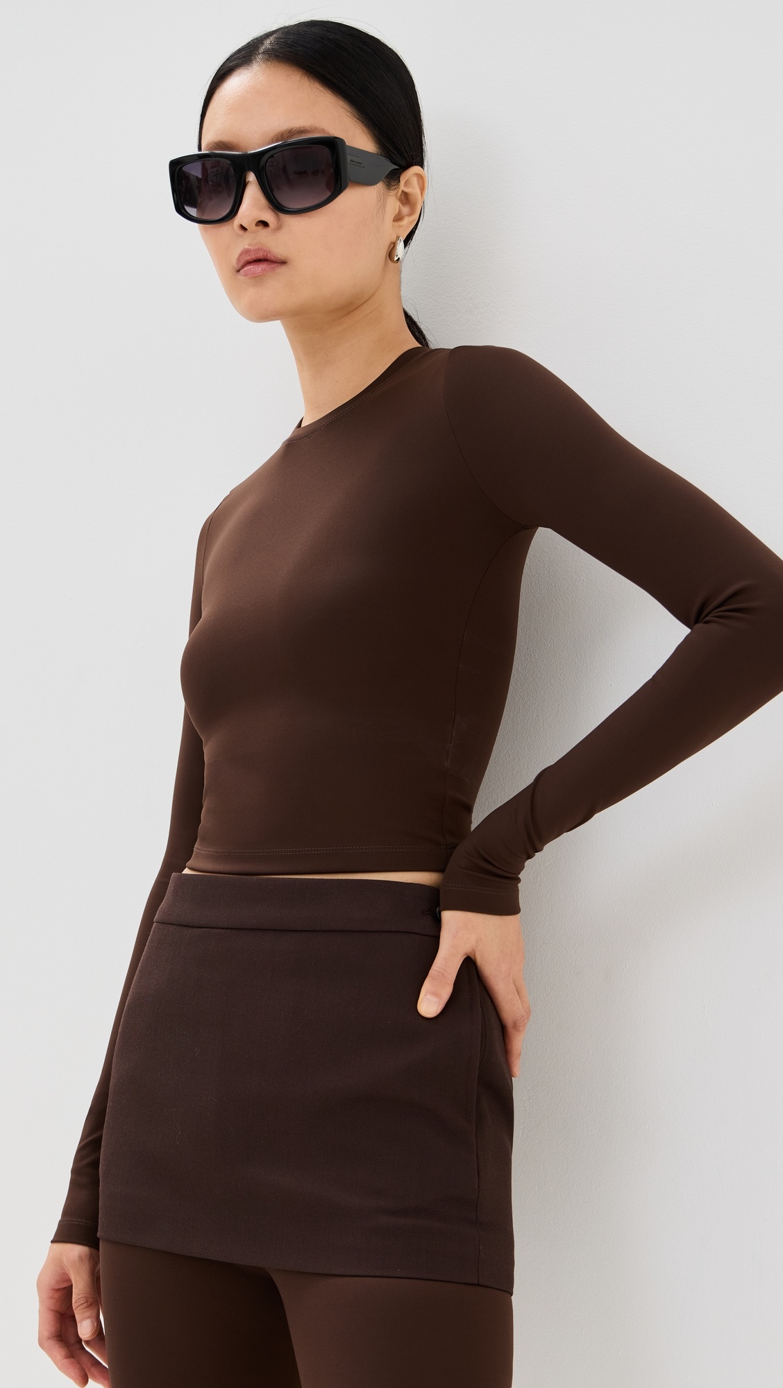 Opaque Long Sleeve Tee - 1
