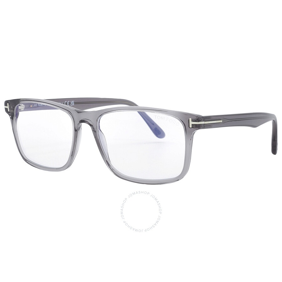 Tom Ford Blue Light Block Rectangular Men's Eyeglasses FT5752-B 020 55 - 3