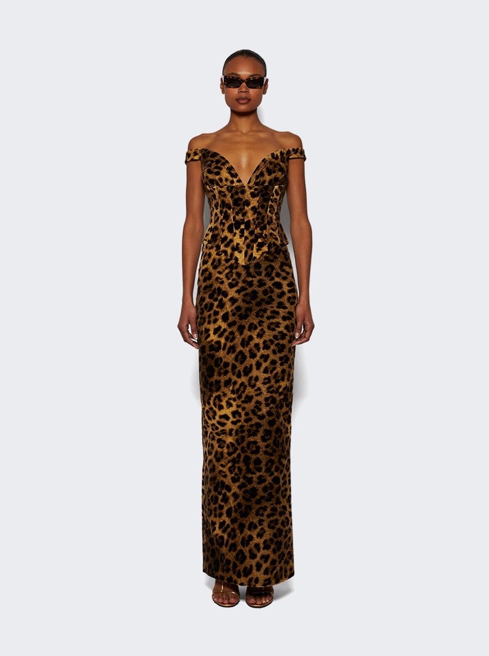 Shakti Cotton Dress Sauvage Leopard Print - 2