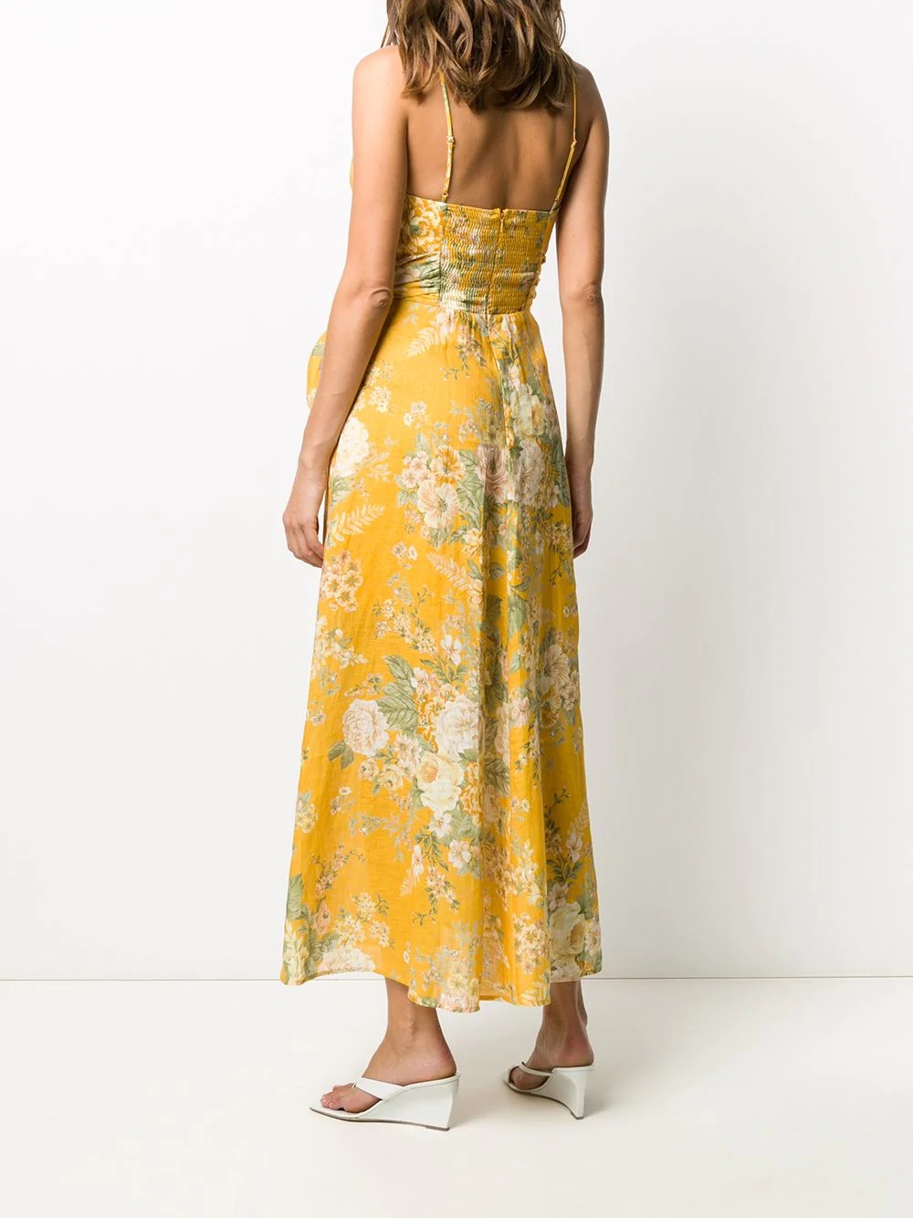 Dame floral flared midi dress - 4