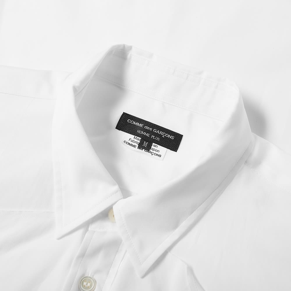 Comme des Garcons Homme Plus Short Sleeve Overlayed Pleats S - 2