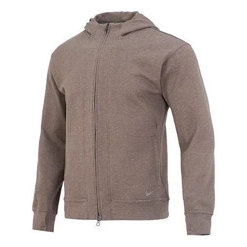 Nike M Ny Flc Hd Fz Restore Jacket 'Brown' DQ4877-004 - 1