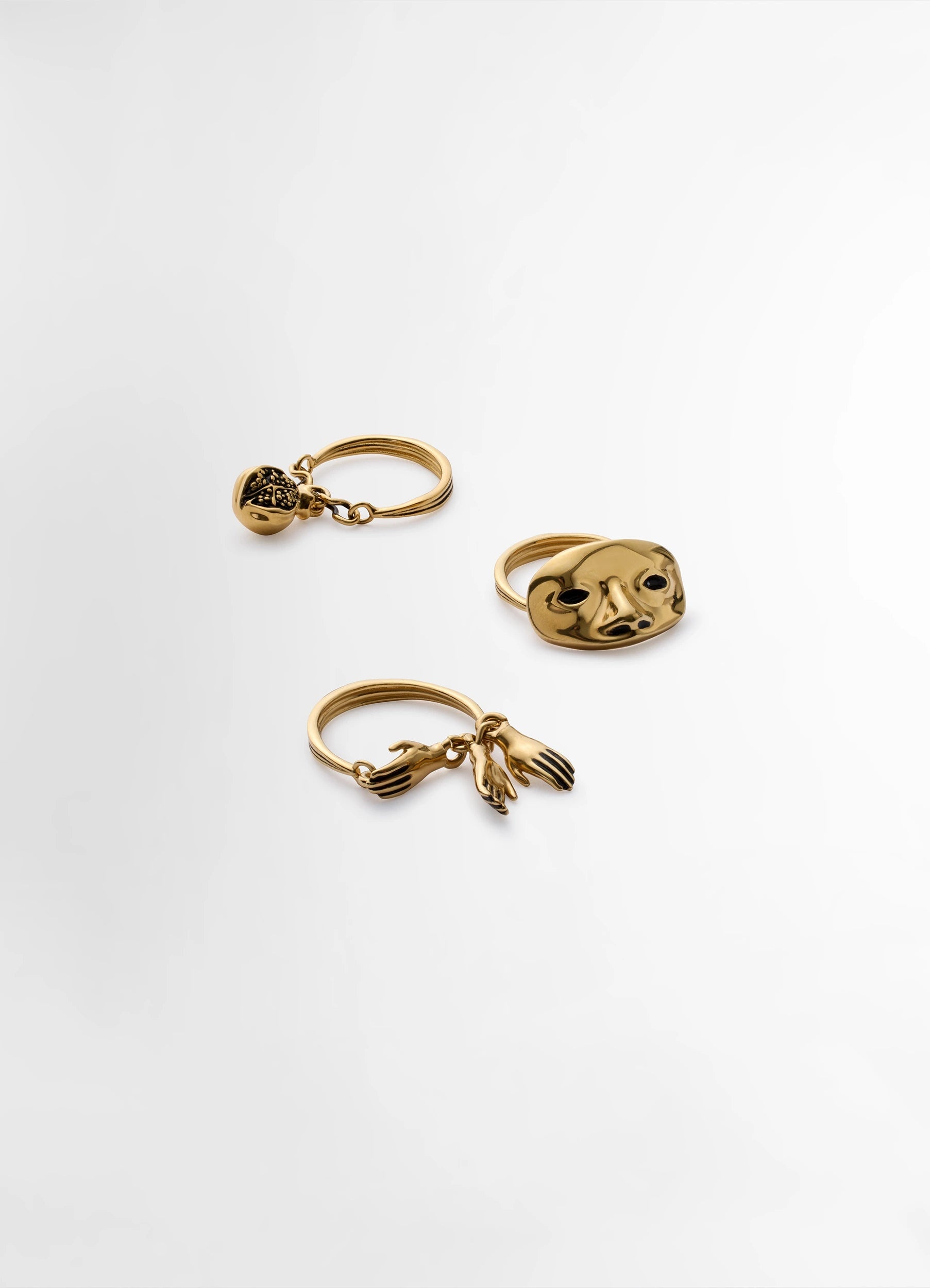 ESTAMPE TRIO RINGS - 3