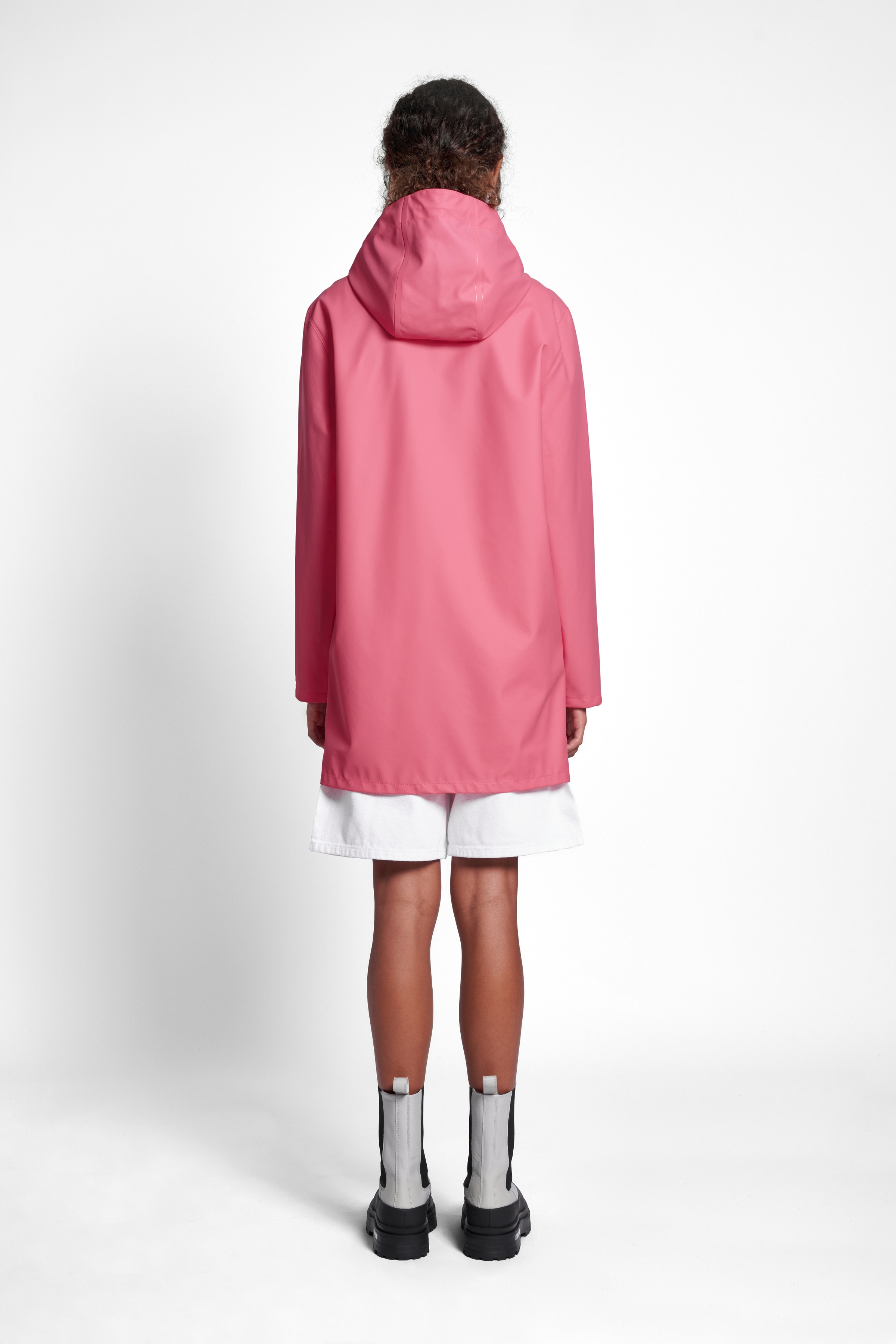 Stockholm Lightweight Raincoat Bubblegum - 4