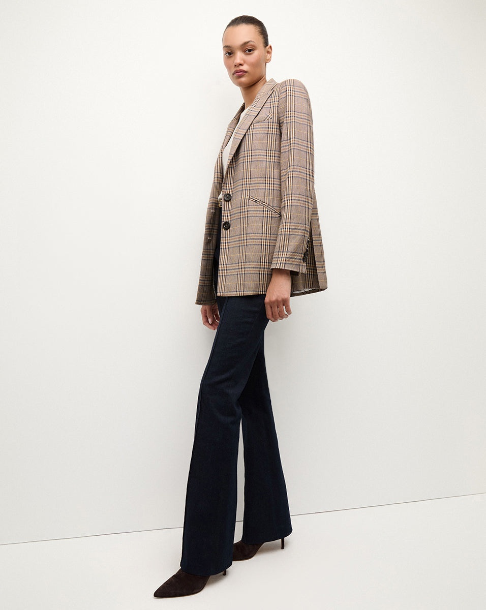 MACI PLAID DICKEY JACKET - 4