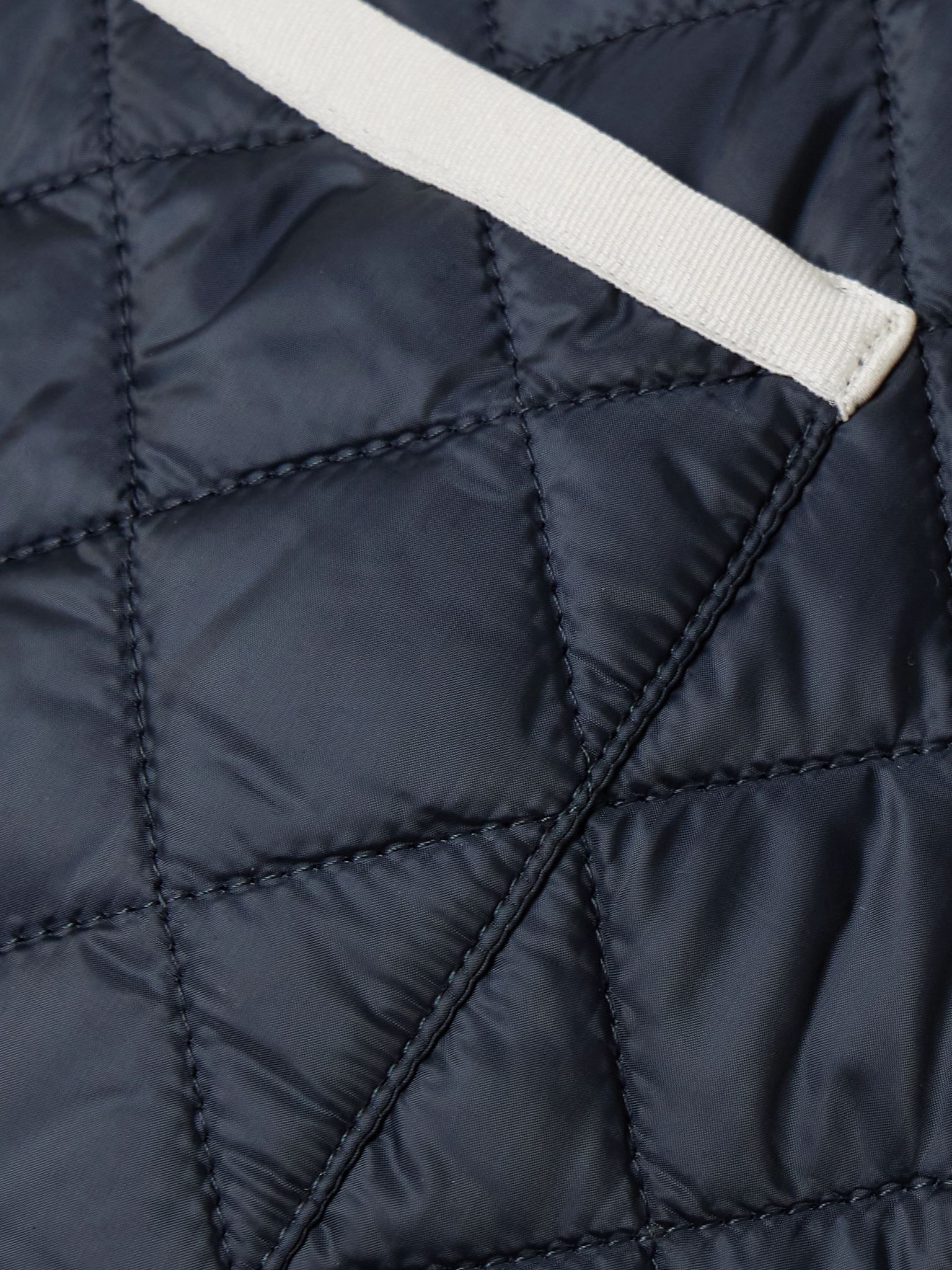 Celeste quilted shell jacket Navy - 5