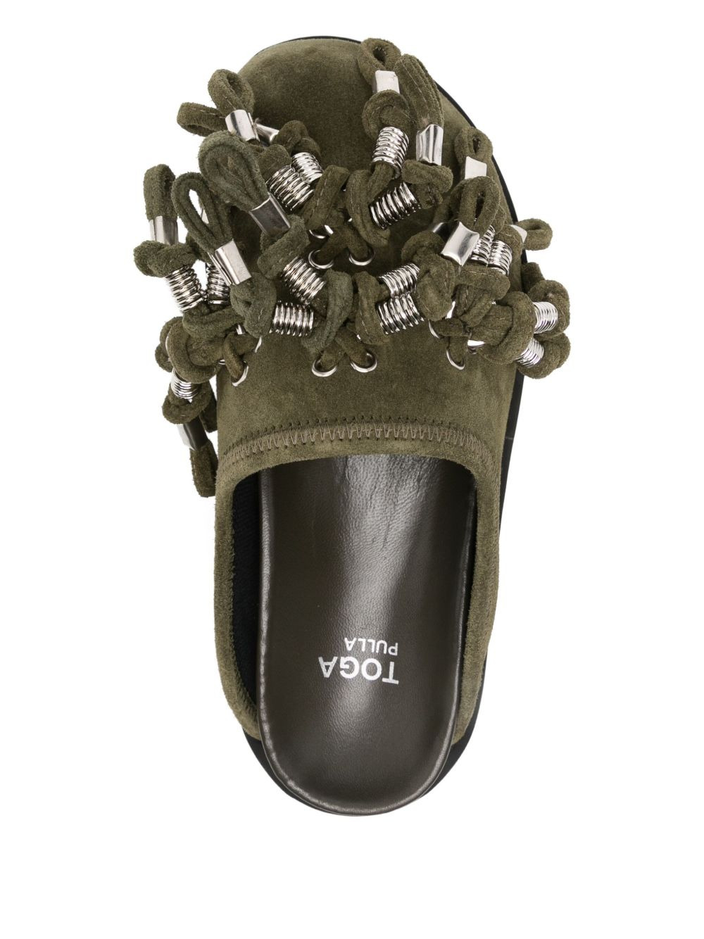 tassel-embellished mules - 4