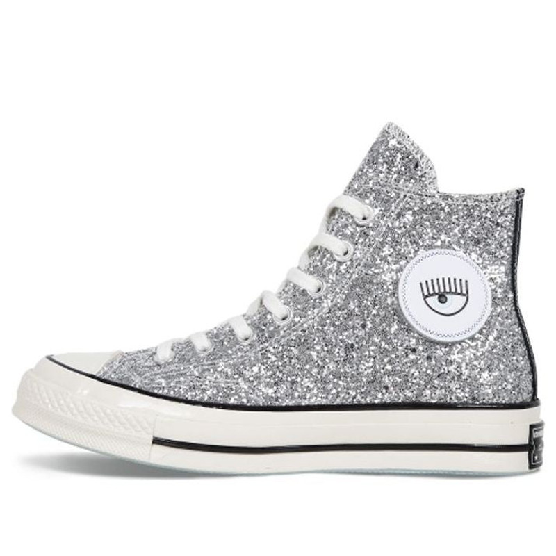 (WMNS) Converse Chiara Ferragni x Chuck 70 'Black Silver' 563831C - 1