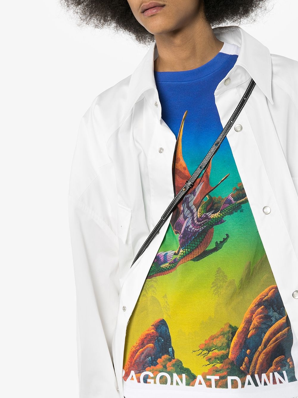 Dragon At Dawn graphic-print T-shirt  - 5